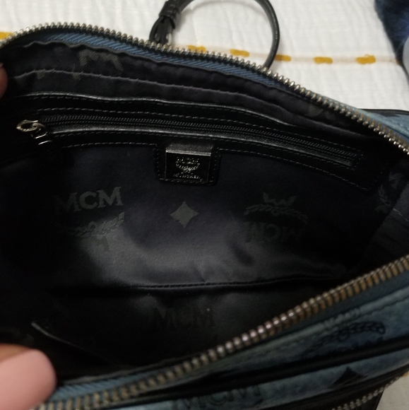 MCM Blue Crossbody Bag - Picture 6 of 6